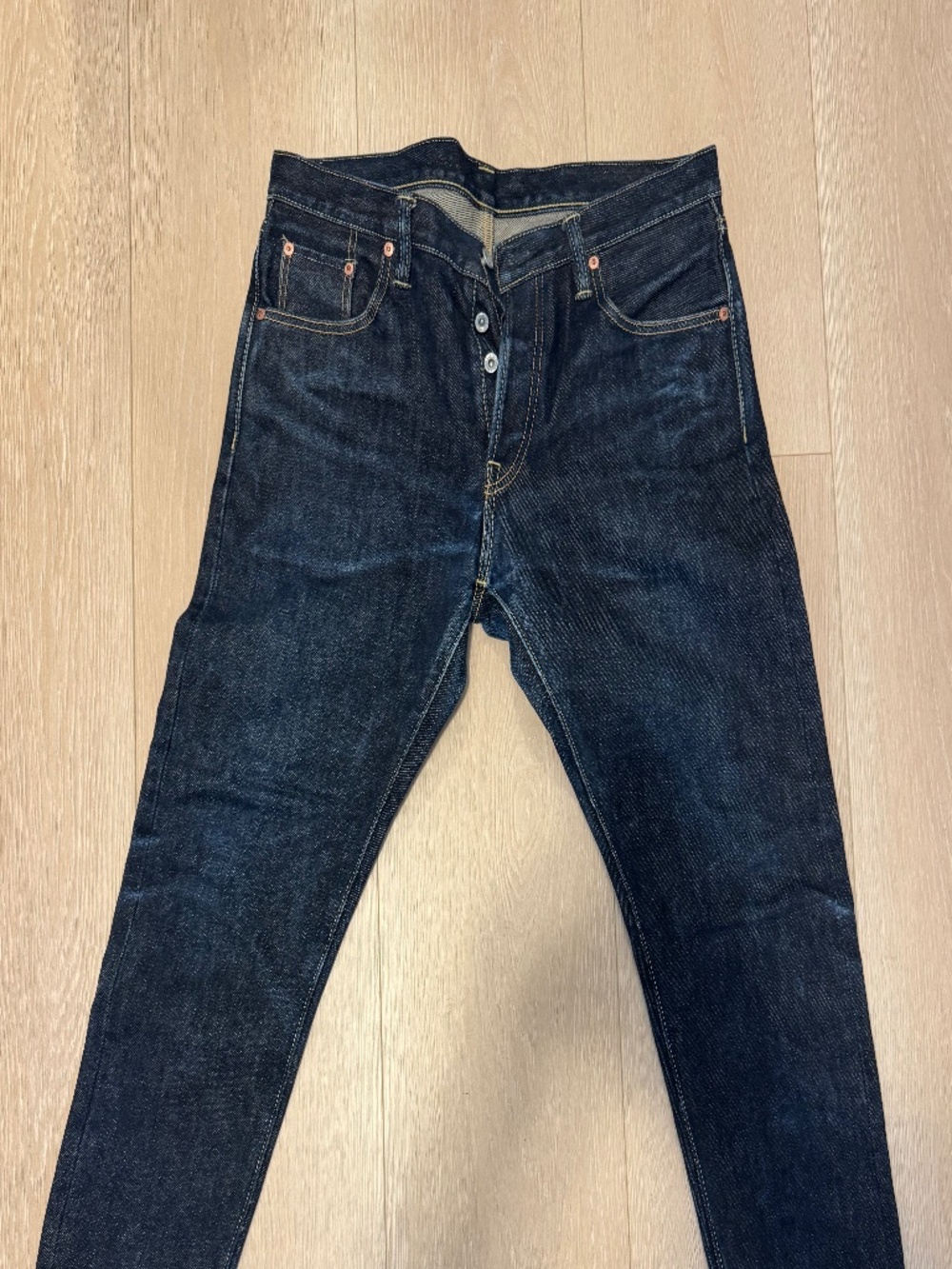 Iron Heart IH-777S-21 21oz Selvedge Denim Jeans W36 Made in Japan